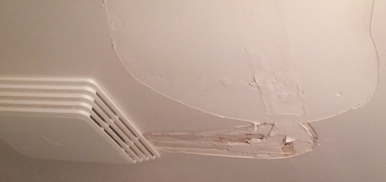 How To Repair Water Damaged Ceiling Drywall