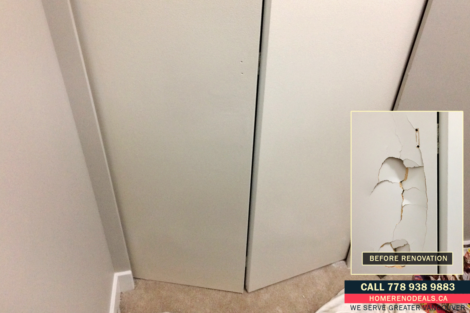 Same Day Closet Door Repair Service in Greater Vancouver, BC